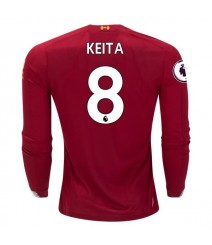 Naby Keita Liverpool 19/20 Long Sleeve Home Jersey by New Balance