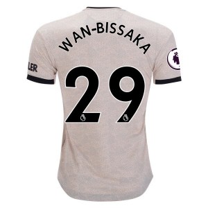 Aaron Wan-Bissaka Manchester United 19/20 Authentic Away Jersey by adidas