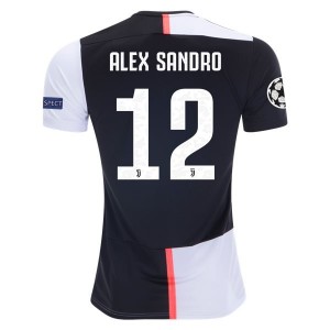 Alex Sandro Juventus 19/20 UCL Home Jersey by adidas