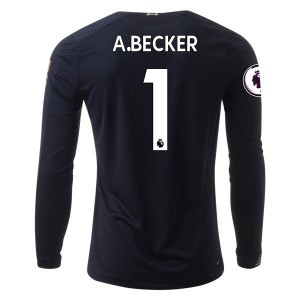 Alisson Becker Liverpool 19/20 Long Sleeve Goalkeeper Jersey by New Balance