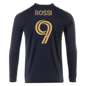 Diego Rossi LAFC 2020 Long Sleeve Home Jersey by adidas