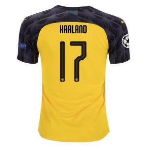 Erling Haaland Borussia Dortmund 19/20 UCL Cup/Third Jersey by PUMA