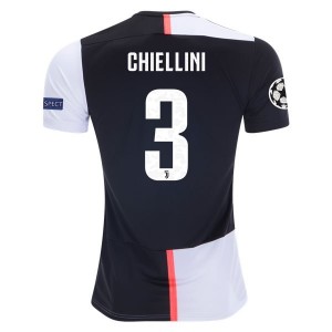 Giorgio Chiellini Juventus 19/20 UCL Home Jersey by adidas