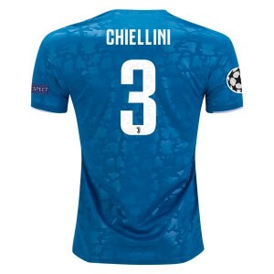 Giorgio Chiellini Juventus 19/20 UCL Third Jersey by adidas