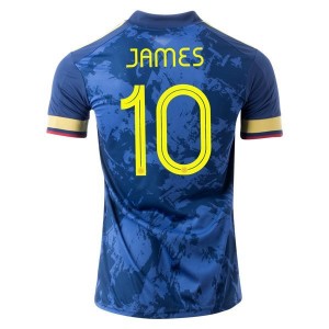 James Rodriguez Colombia 2020 Away Jersey by adidas
