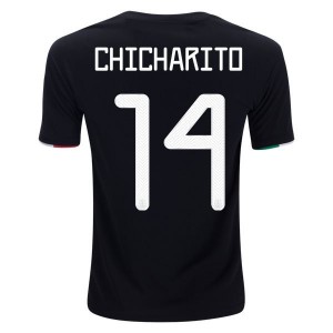 Javier "Chicharito" Hernandez Mexico 2019 Youth Home Jersey by adidas