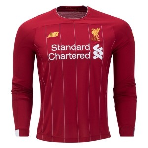 Liverpool 19/20 Long Sleeve Home Jersey by New Balance