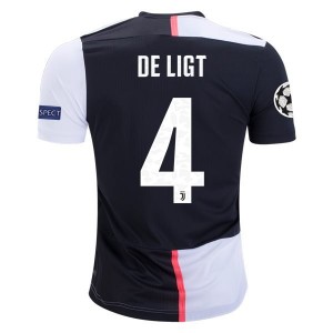 Matthijs de Ligt Juventus 19/20 Authentic UCL Home Jersey by adidas