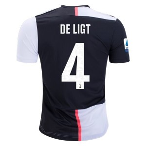 Matthjis de Ligt Juventus 19/20 Authentic Home Jersey by adidas