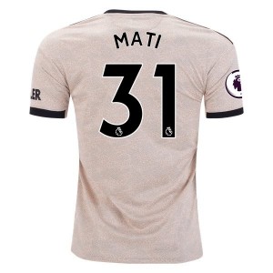 Nemanja Matic Manchester United 19/20 Away Jersey by adidas