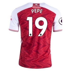 Nicholas Pépé Arsenal 20/21 Authentic Home Jersey by adidas