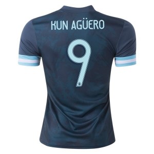 Sergio Kun Aguero Argentina 2020 Away Jersey by adidas
