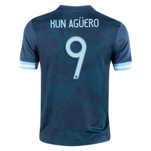 Sergio Kun Aguero Argentina 2020 Youth Away Jersey by adidas