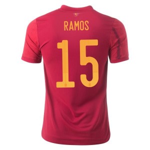 Sergio Ramos Spain Euro 2020 Authentic Home Jersey by adidas