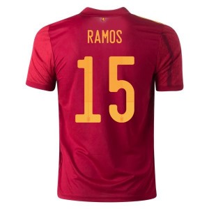Sergio Ramos Spain Euro 2020 Home Jersey by adidas