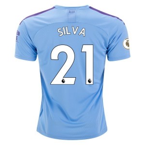 Silva Manchester City 19/20 Home Jersey by PUMA