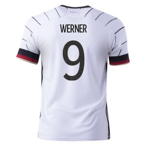 Timo Werner Germany Euro 2020 Home Jersey by adidas