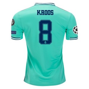 Toni Kroos Real Madrid 19/20 UCL Third Jersey by adidas